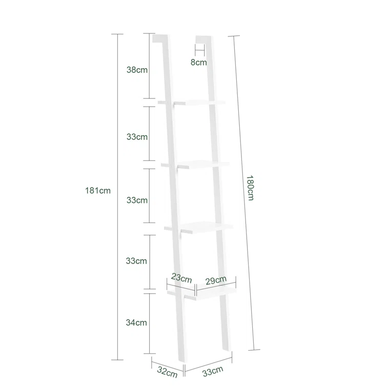 Ladder Storage Bookcase
