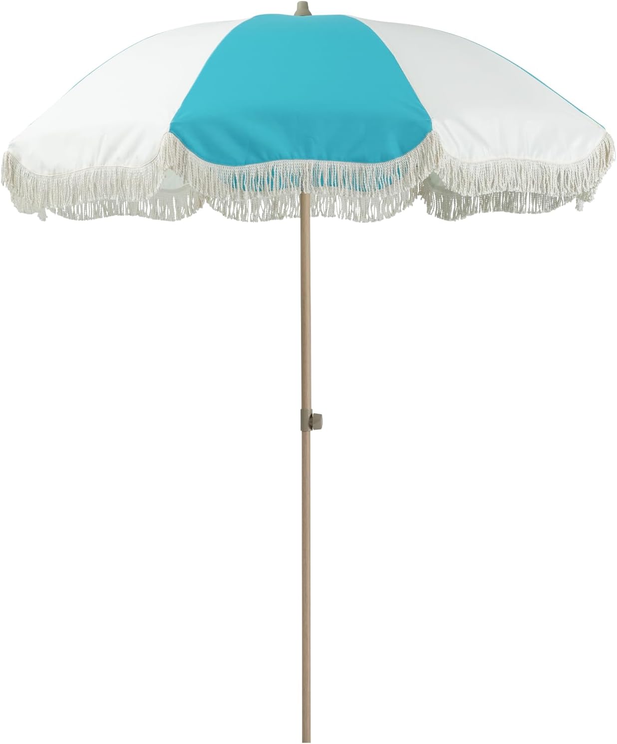 7ft Boho Beach & Patio Umbrella with Fringe