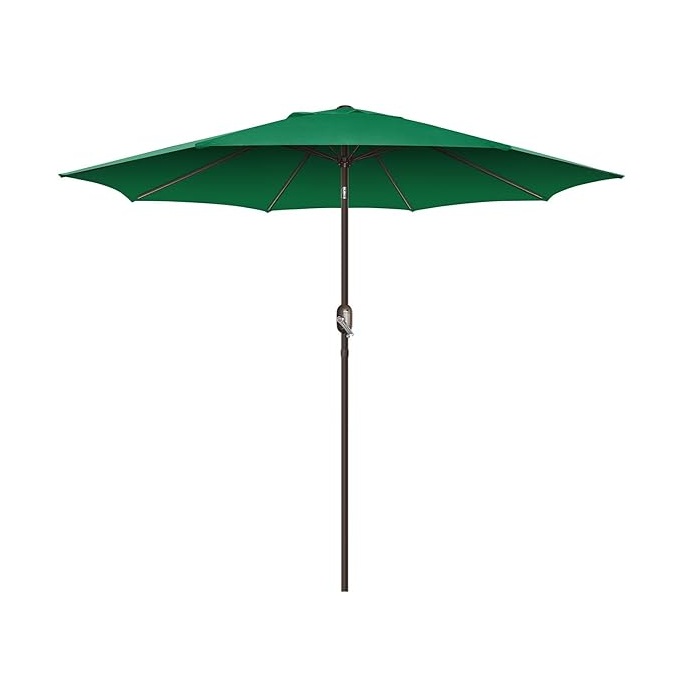 11ft Patio Umbrella, UV Protect Pool Umbrella with Heavy Duty Pole, Ventilate Design Outdoor Umbrella