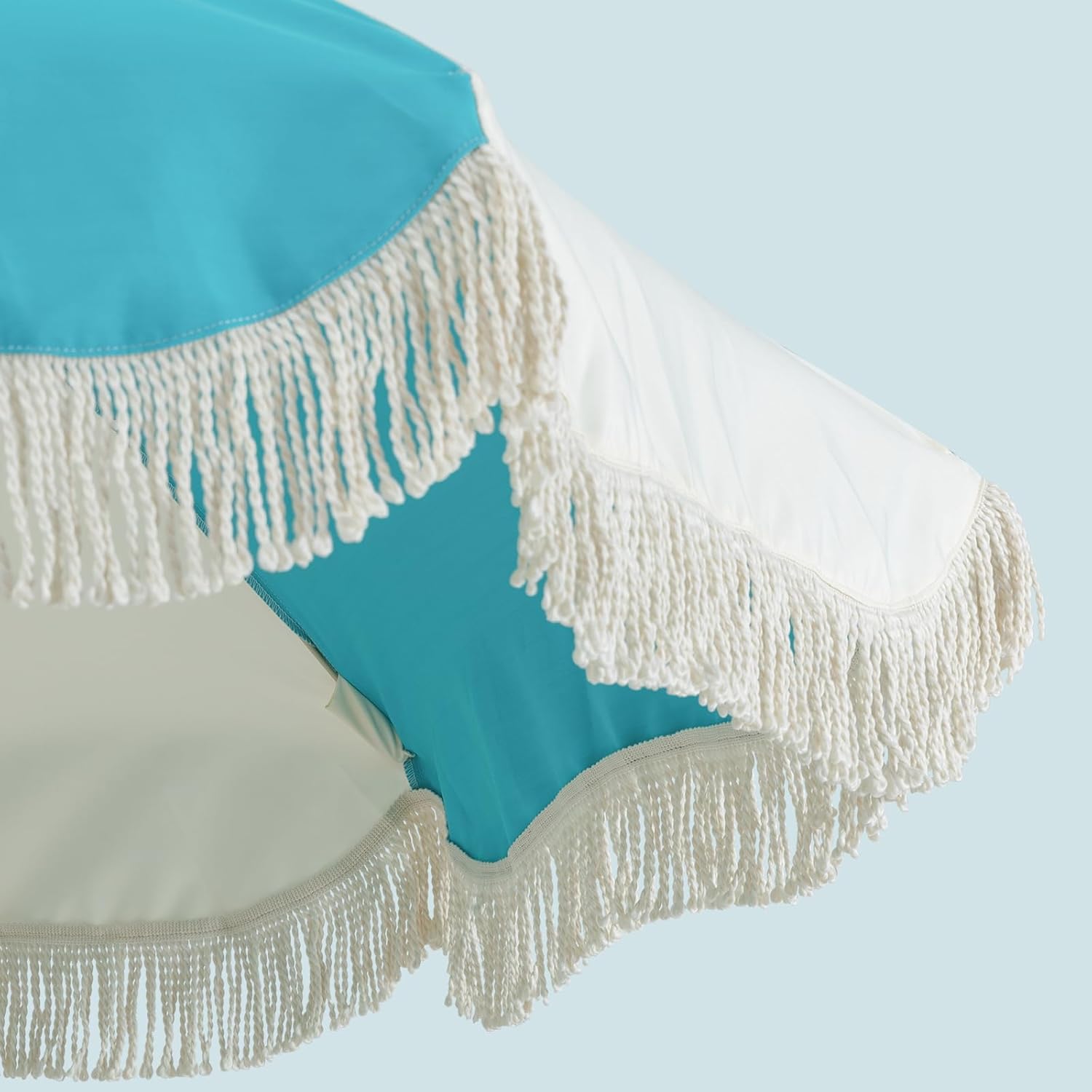 7ft Boho Beach & Patio Umbrella with Fringe