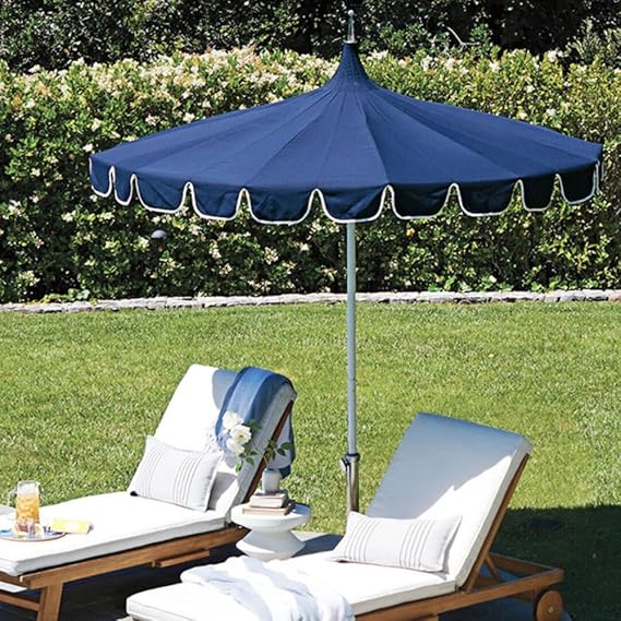 9ft Pagoda Patio Umbrella Large Boho Umbrella Pool Umbrellas Outdoor Market Table Umbrella