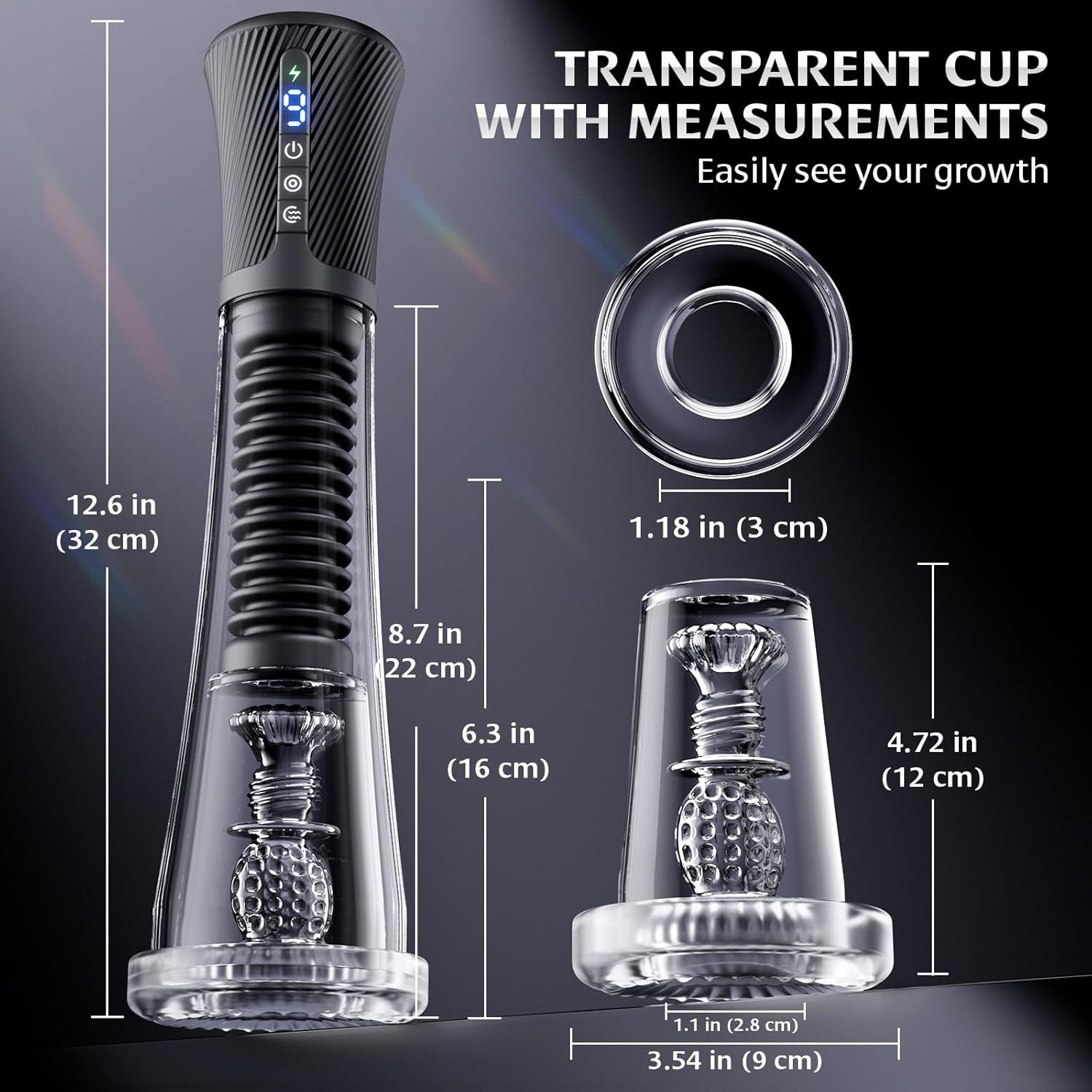 💥The 'Sculptor' Penis Pump🔥Shape Your Size💪Amplify Your Pleasure😍-Sincetes