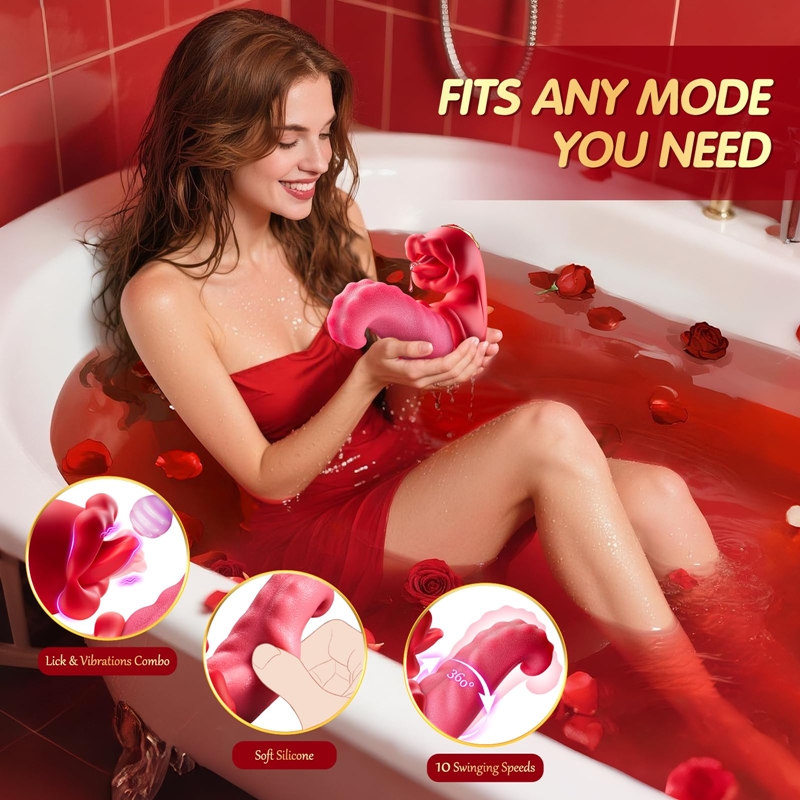 🔥 2026 New Release — Best Seller🎁Rose Luxury 4-in-1 Pleasure Device 💖
