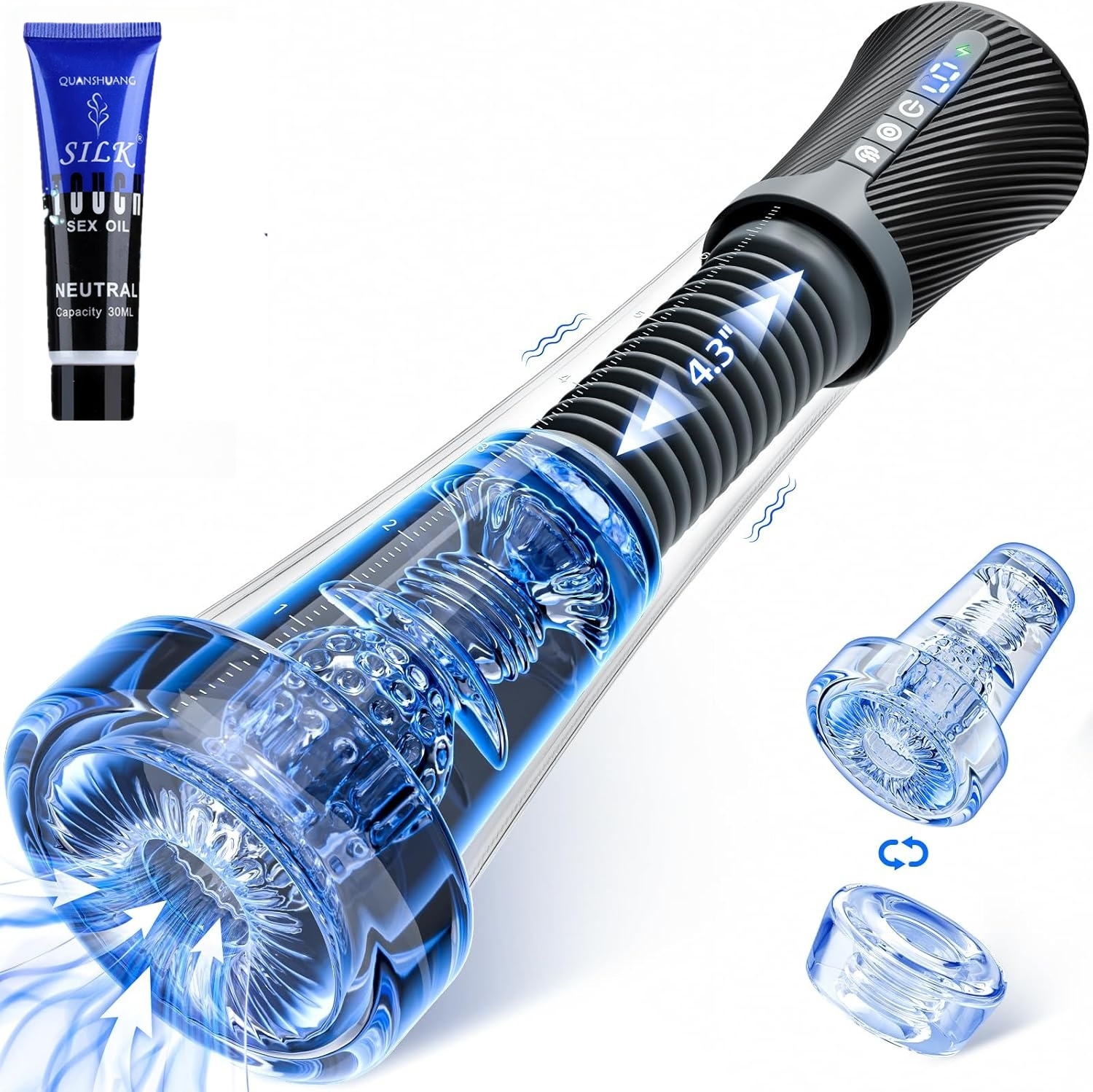 💥The 'Sculptor' Penis Pump🔥Shape Your Size💪Amplify Your Pleasure😍-Sincetes