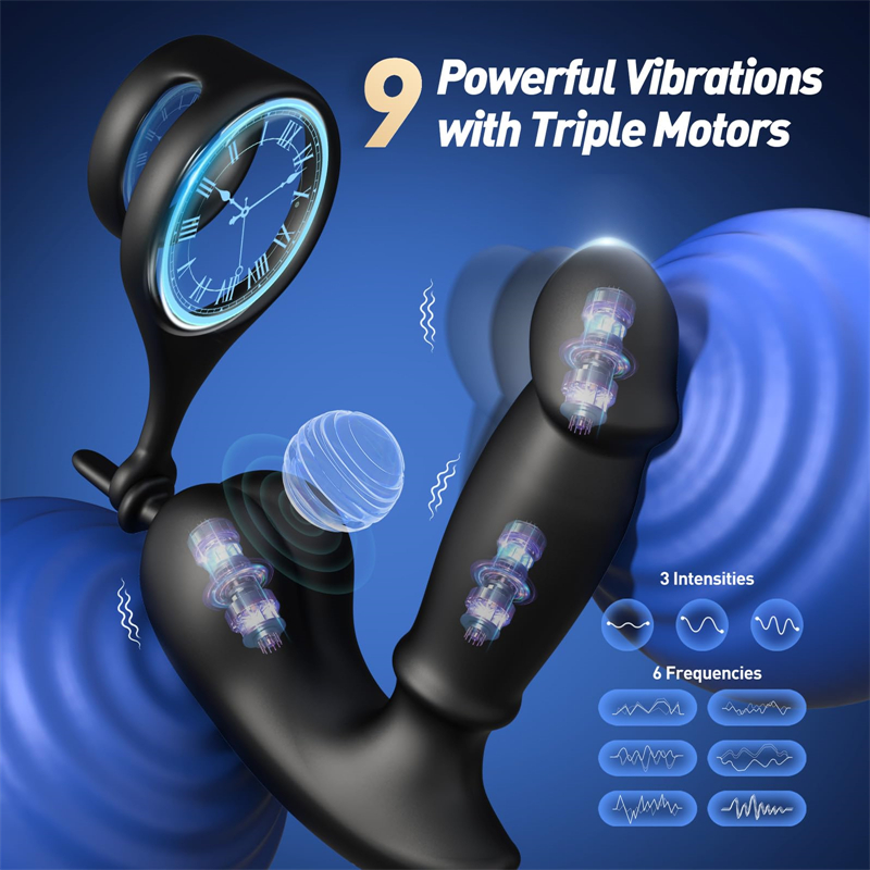 🔥2026 New Product - Hot Selling - 🎁All-in-One Pro Control™ Prostate Massager 👑 Black Knight