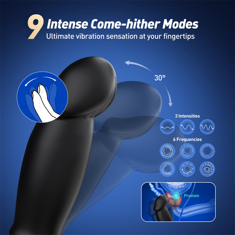 🔥2026 New Product - Hot Selling - 🎁All-in-One Pro Control™ Prostate Massager 👑 Black Knight