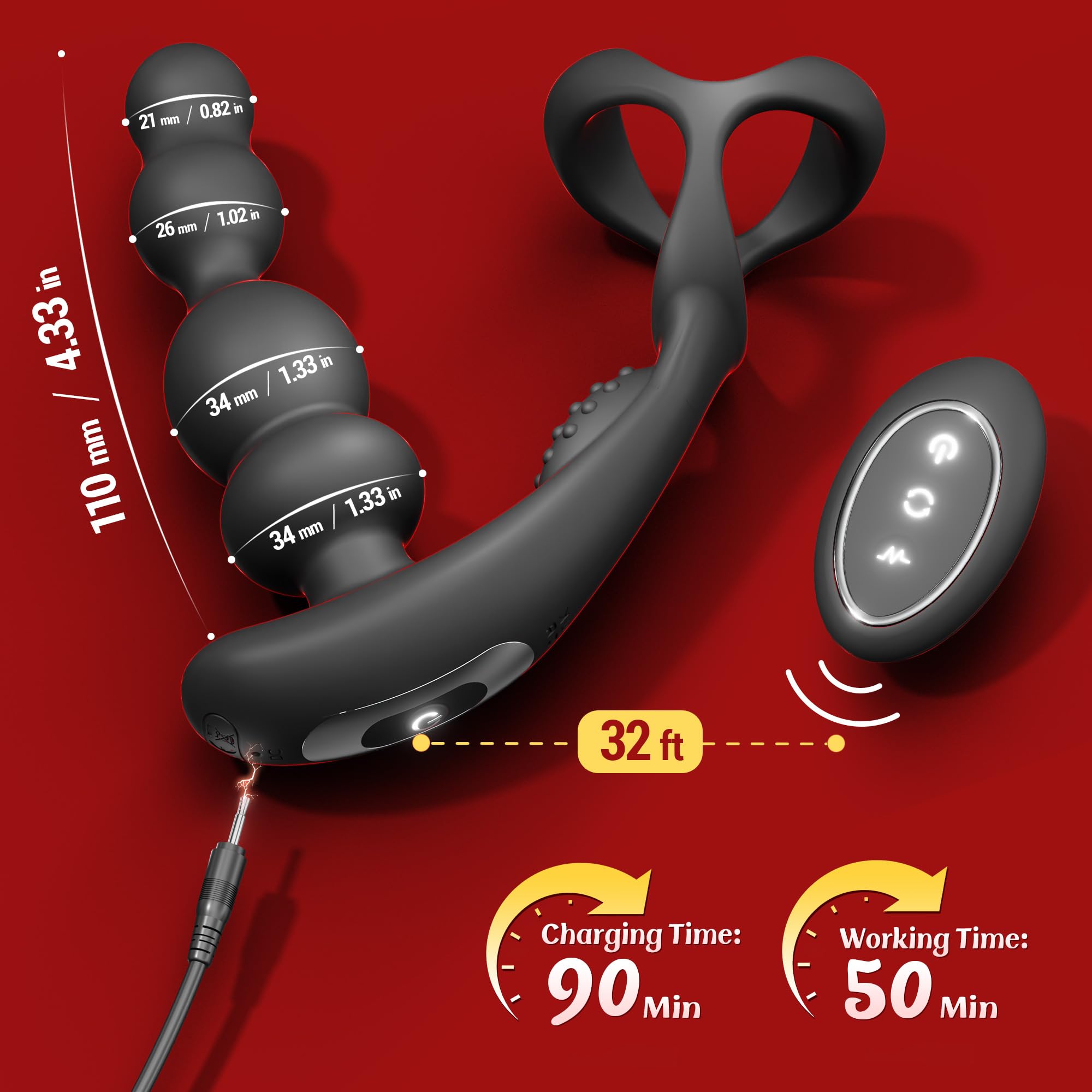 🔥 KimiPulse 4X ⚡ | 2026 Mega Sale • 4-in-1 Sync Stimulation • Remote Control Power