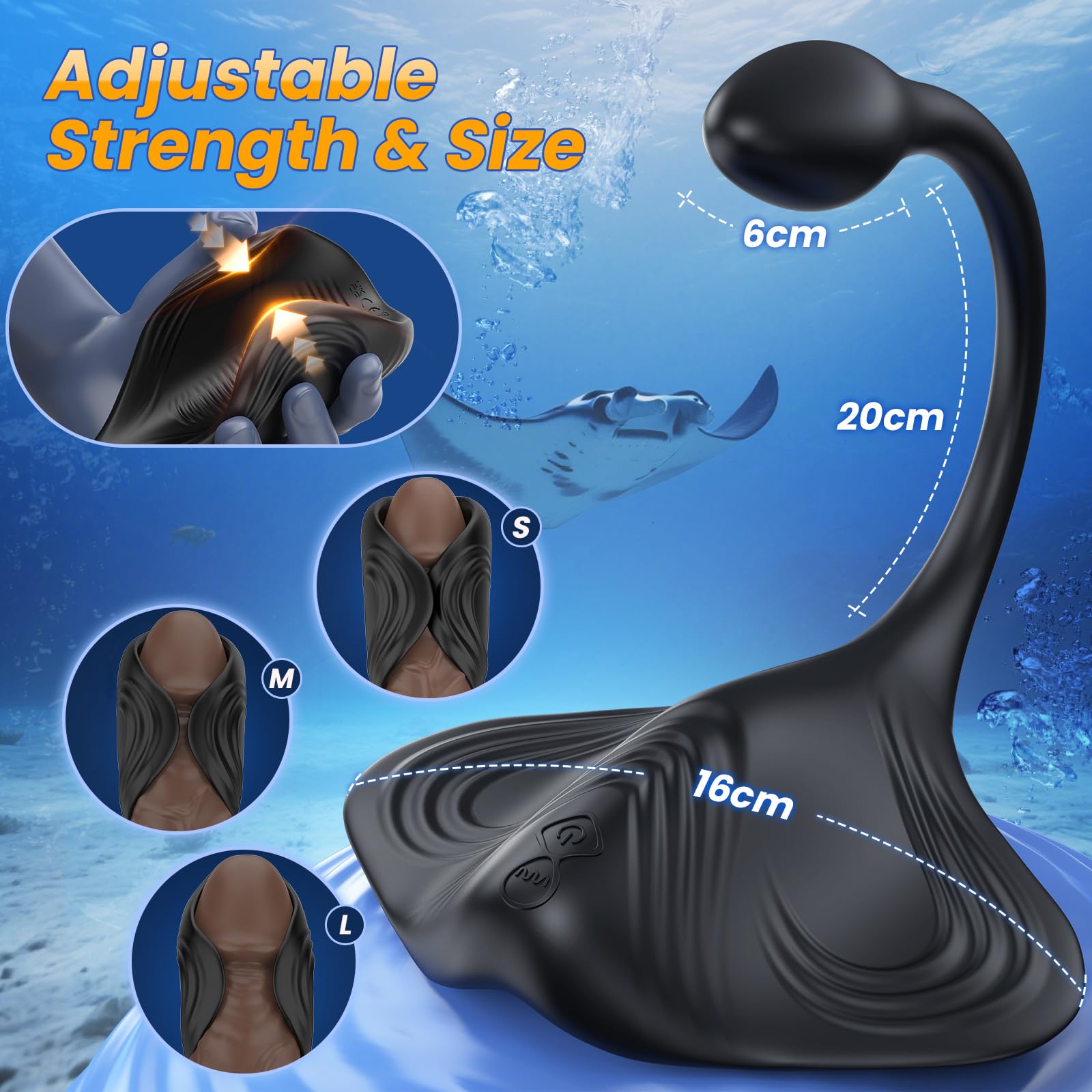 🐟 Devil Ray Vibrator 🔥 2026 Special Deal 💰 Dual Motor Power 🎁 Deep Stimulation 💖