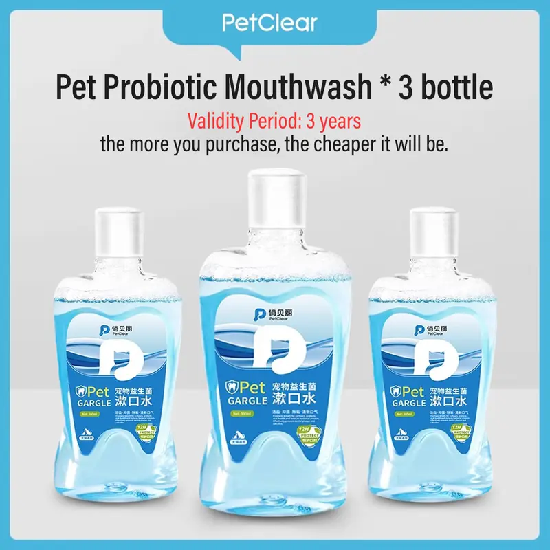 PETCLEAR Air Pencuci Mulut Haiwan Peliharaan -380ml