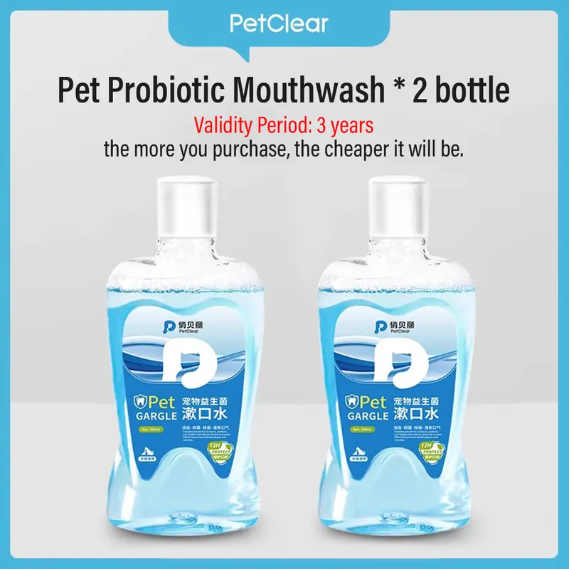 PETCLEAR Air Pencuci Mulut Haiwan Peliharaan -380ml