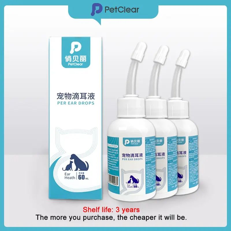 PETCLEAR Pembersih Telinga untuk Anjing & Kucing-Pet Store
