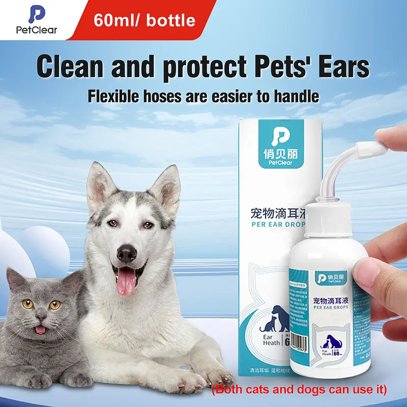 PETCLEAR Pembersih Telinga untuk Anjing & Kucing-Pet Store