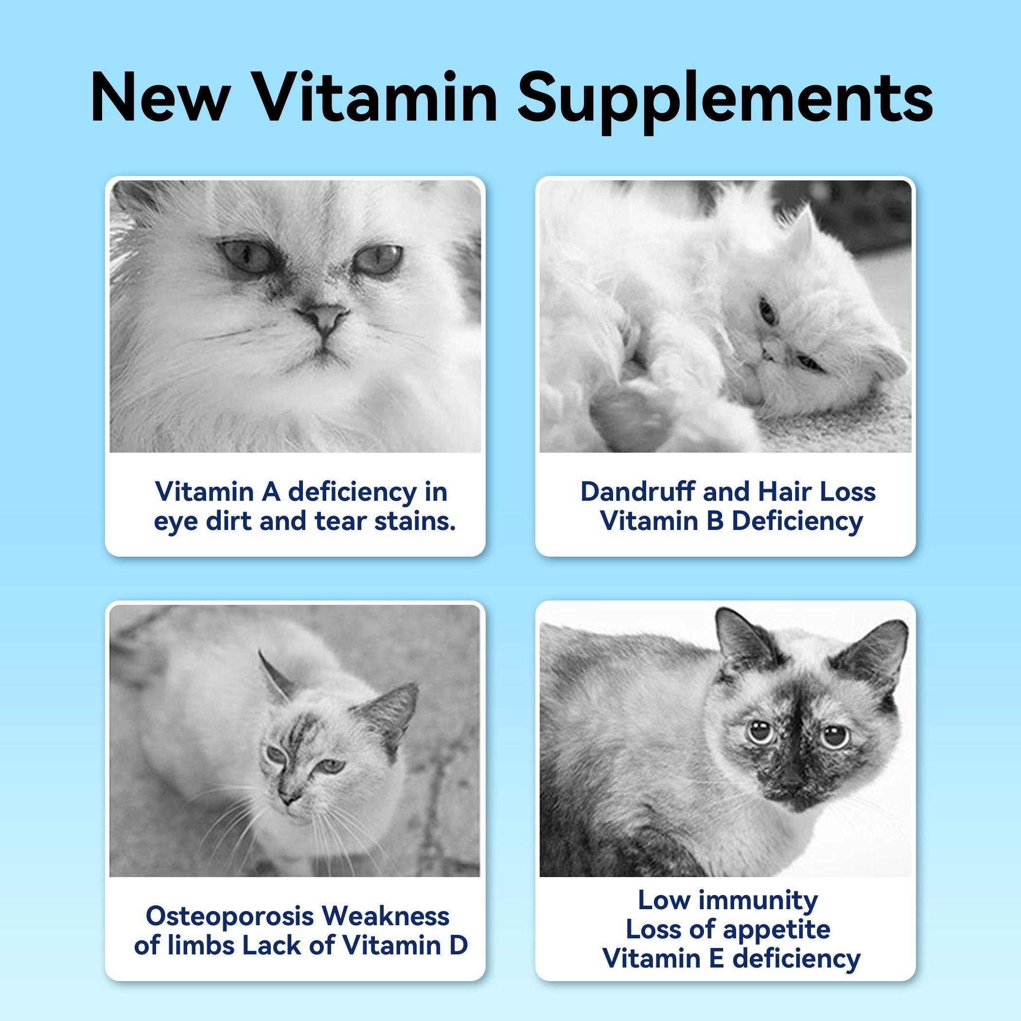 PetClear Vitamin Kompleks Haiwan Peliharaan - 200 Tablet-Pet Store