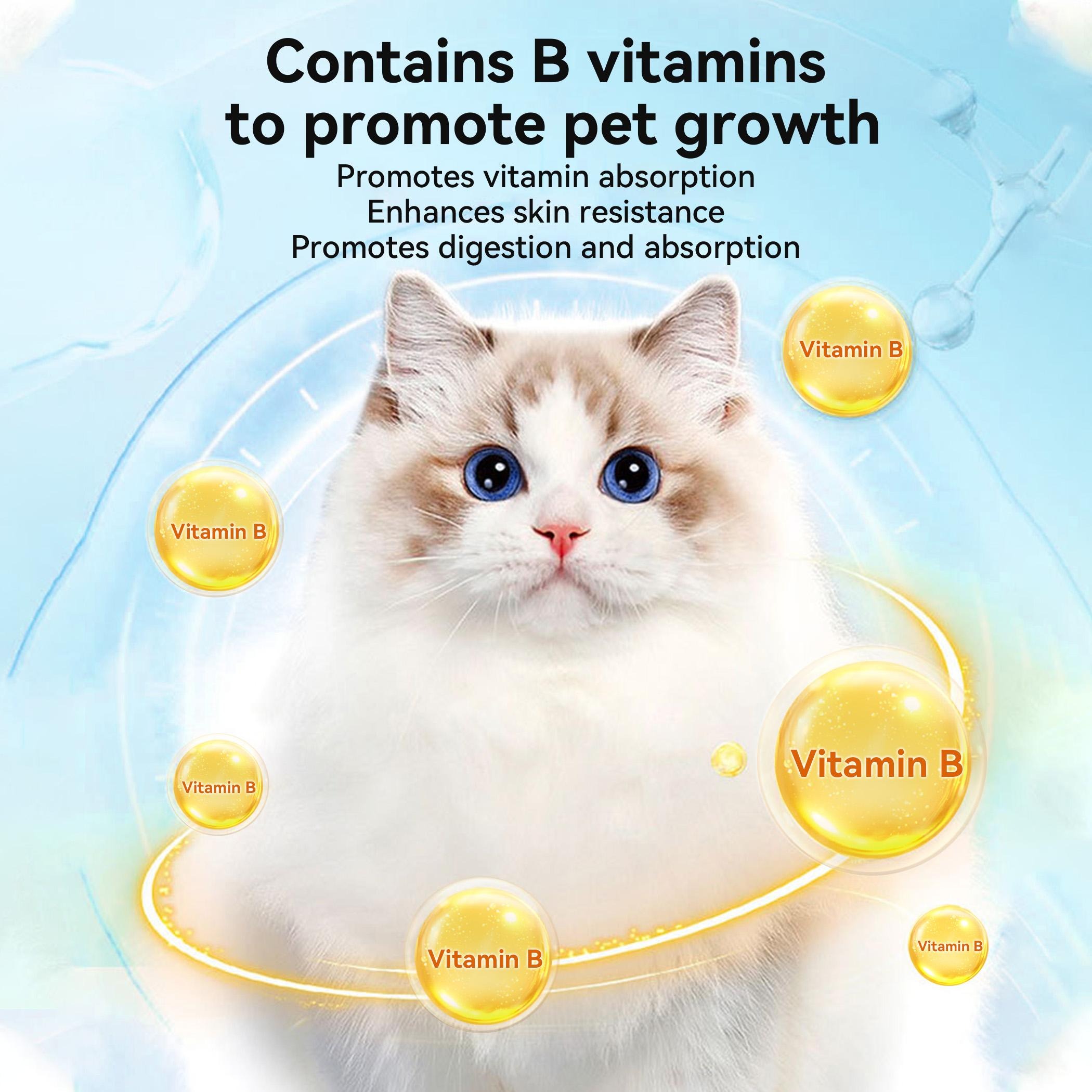 PetClear Vitamin Kompleks Haiwan Peliharaan - 200 Tablet-Pet Store