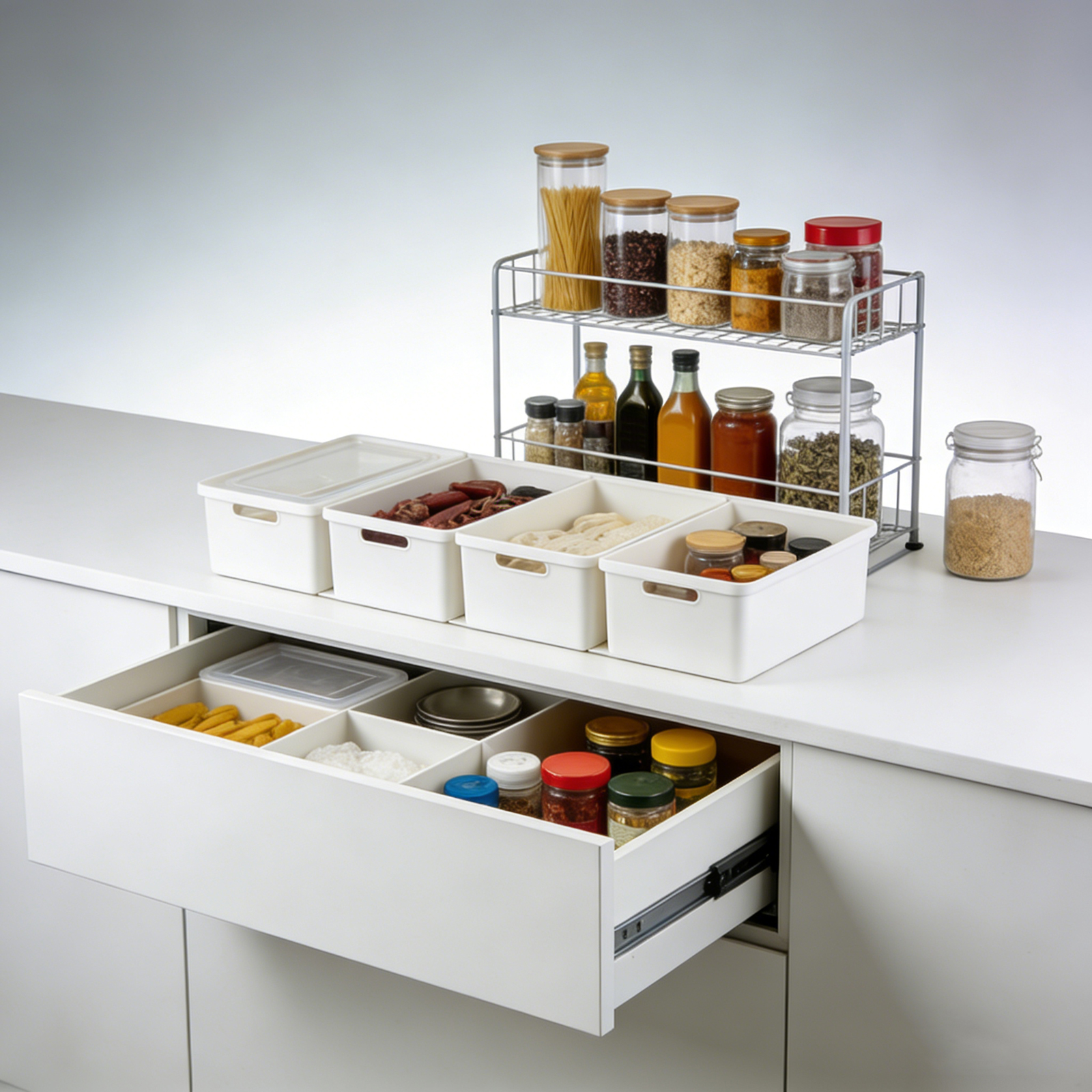 Úložné prostory do kuchyně