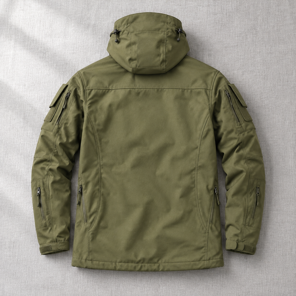 🧥🏔️ Męska Kurtka Softshell z Ciepłym Polarem i Wieloma Kieszeniami - Wodoodporna i Wiatroszczelna 🌲