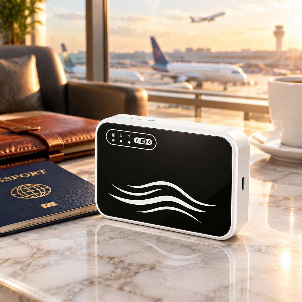 Hordozható zseb WiFi router – globális mobil hotspot SIM kártya nélkül, stabil térerő bárhol