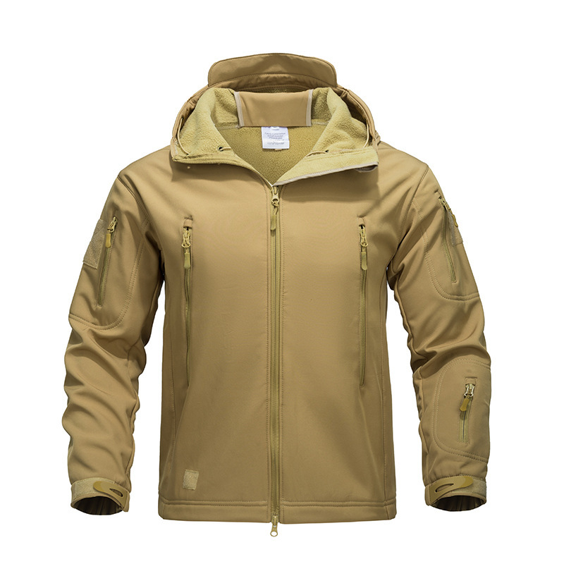 🔥The Last Day 60% OFF🔥Men’s Special Ops Military Tactical Rain Jackets Winter Warm Fleece Softshell Hooded Raincoat Snowboard