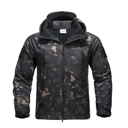 🔥The Last Day 60% OFF🔥Men’s Special Ops Military Tactical Rain Jackets Winter Warm Fleece Softshell Hooded Raincoat Snowboard