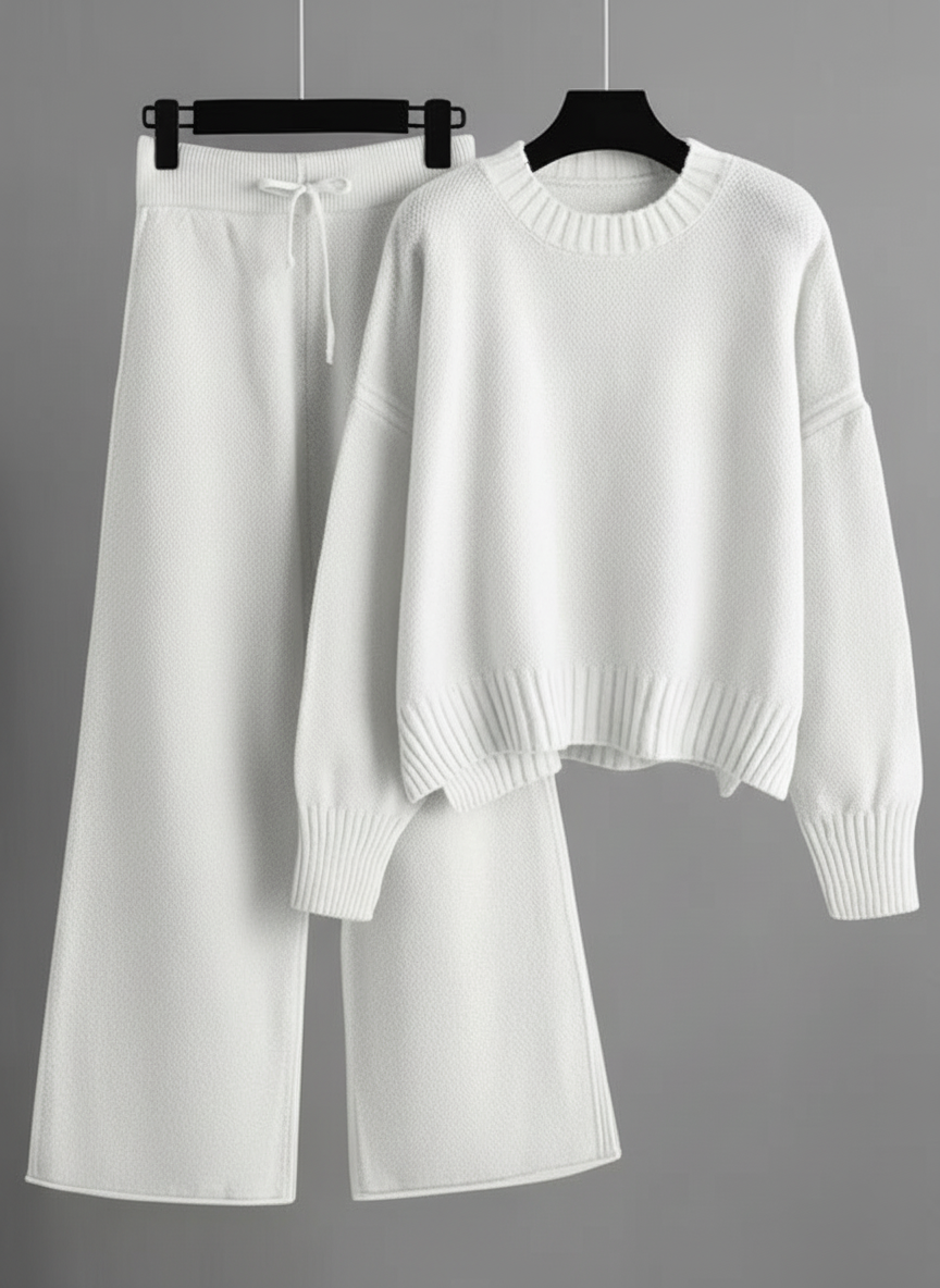 ⏰ LAST DAY SAVE 50% 💥 2025 Hot Sale Casual Soft Cashmere Sweater Suit