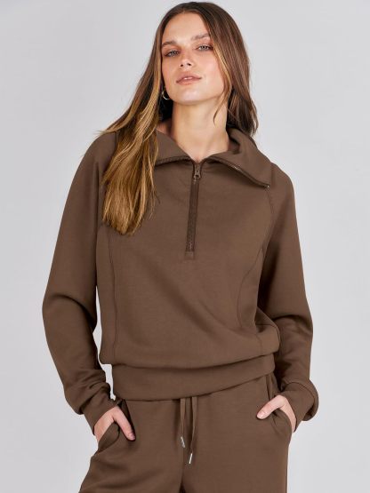 2024 Fall Trendy Outfits Oversized Two Piece Sweatsuit