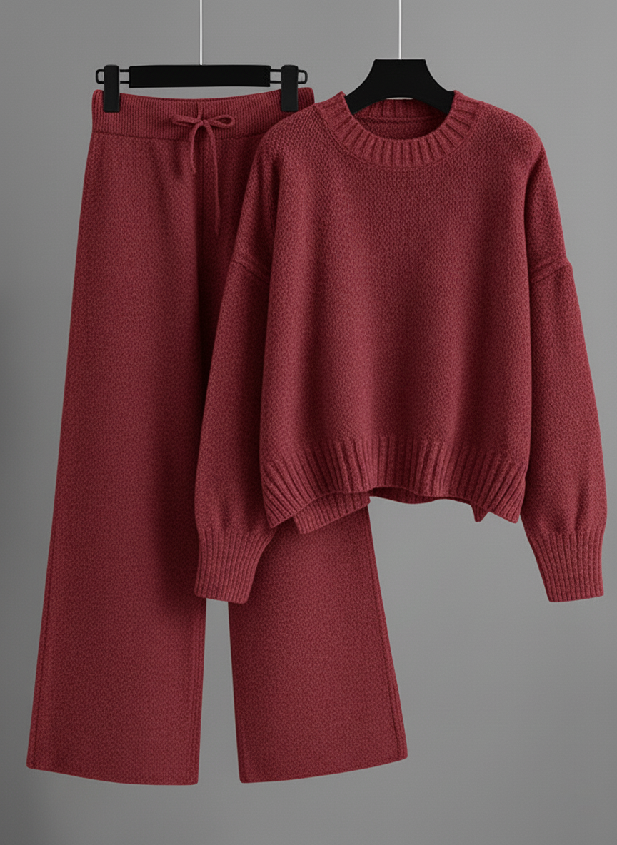 ⏰ LAST DAY SAVE 50% 💥 2025 Hot Sale Casual Soft Cashmere Sweater Suit