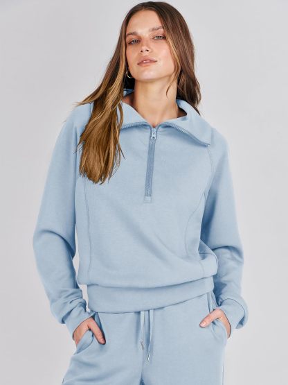 2024 Fall Trendy Outfits Oversized Two Piece Sweatsuit