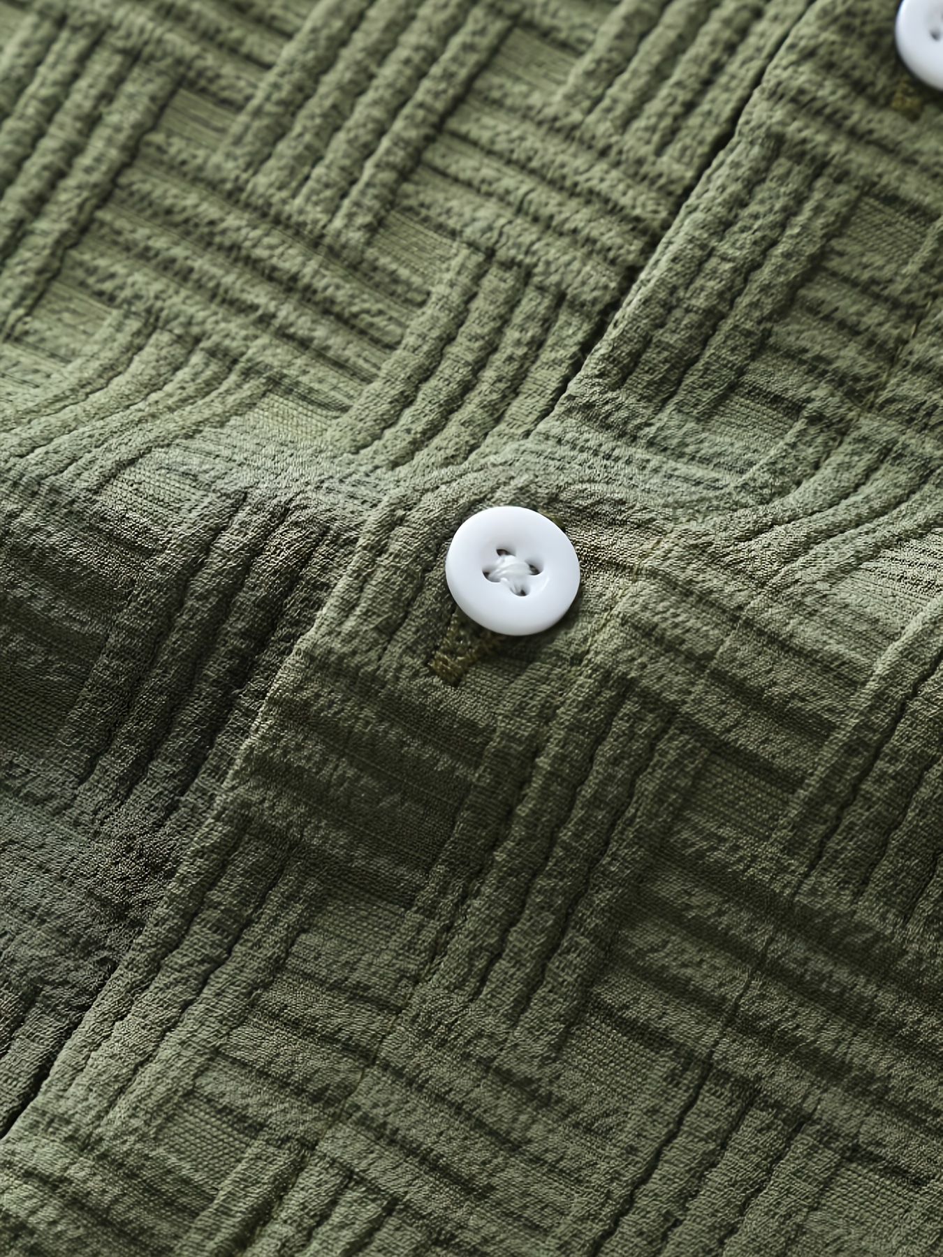 💥Men's Jacquard Shirt & Shorts Set