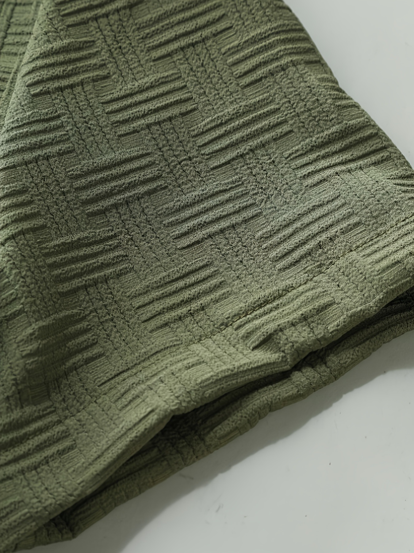 💥Men's Jacquard Shirt & Shorts Set