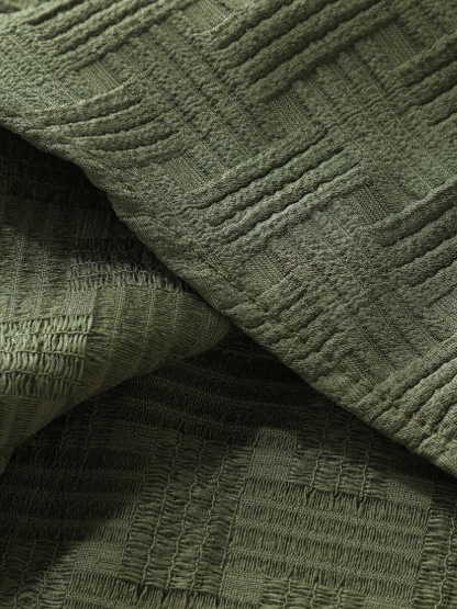 💥Men's Jacquard Shirt & Shorts Set