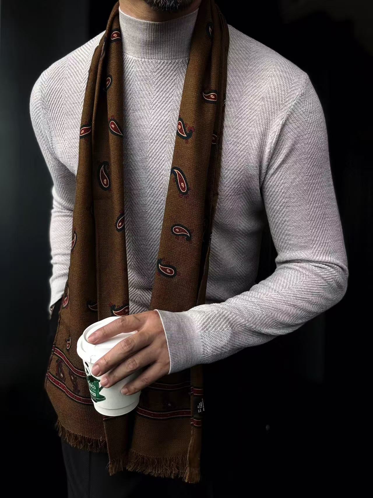 🔥Black Friday 50% off-Mid-length collar long-sleeved knitwear