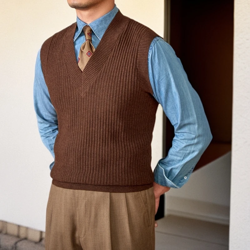 V-neck versatile vest