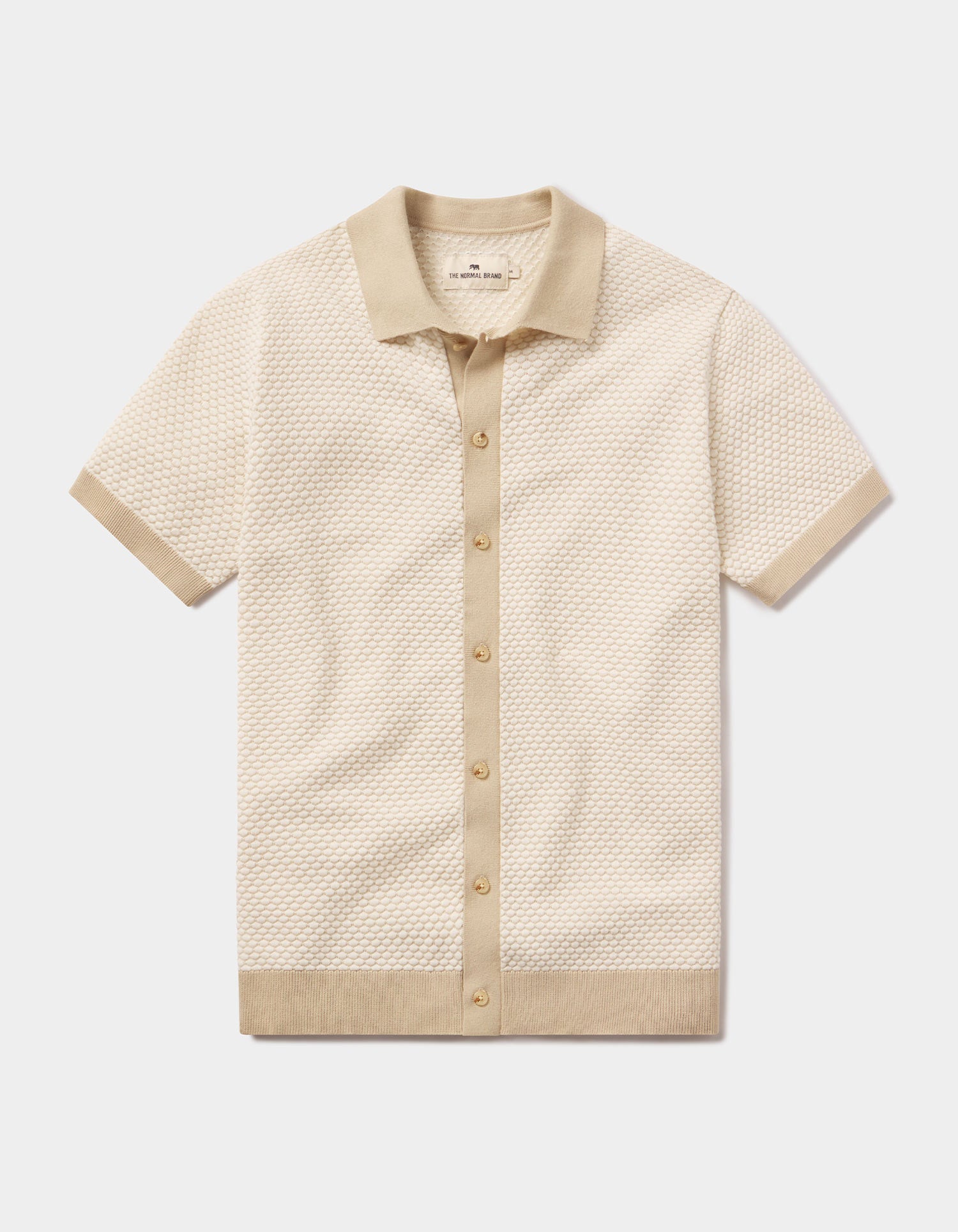 🔥Robles Knit Jacquard Button Up