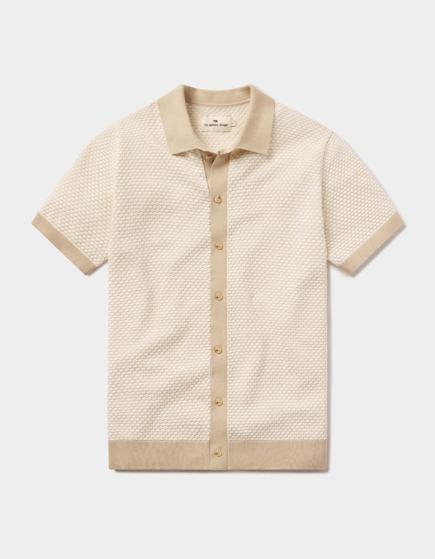 🔥Robles Knit Jacquard Button Up
