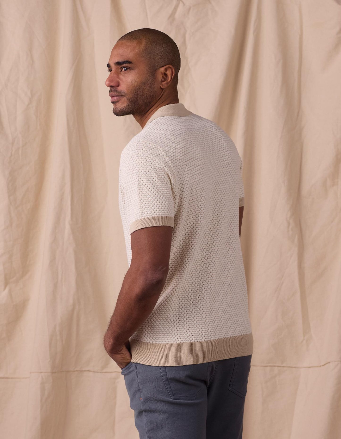 🔥Robles Knit Jacquard Button Up