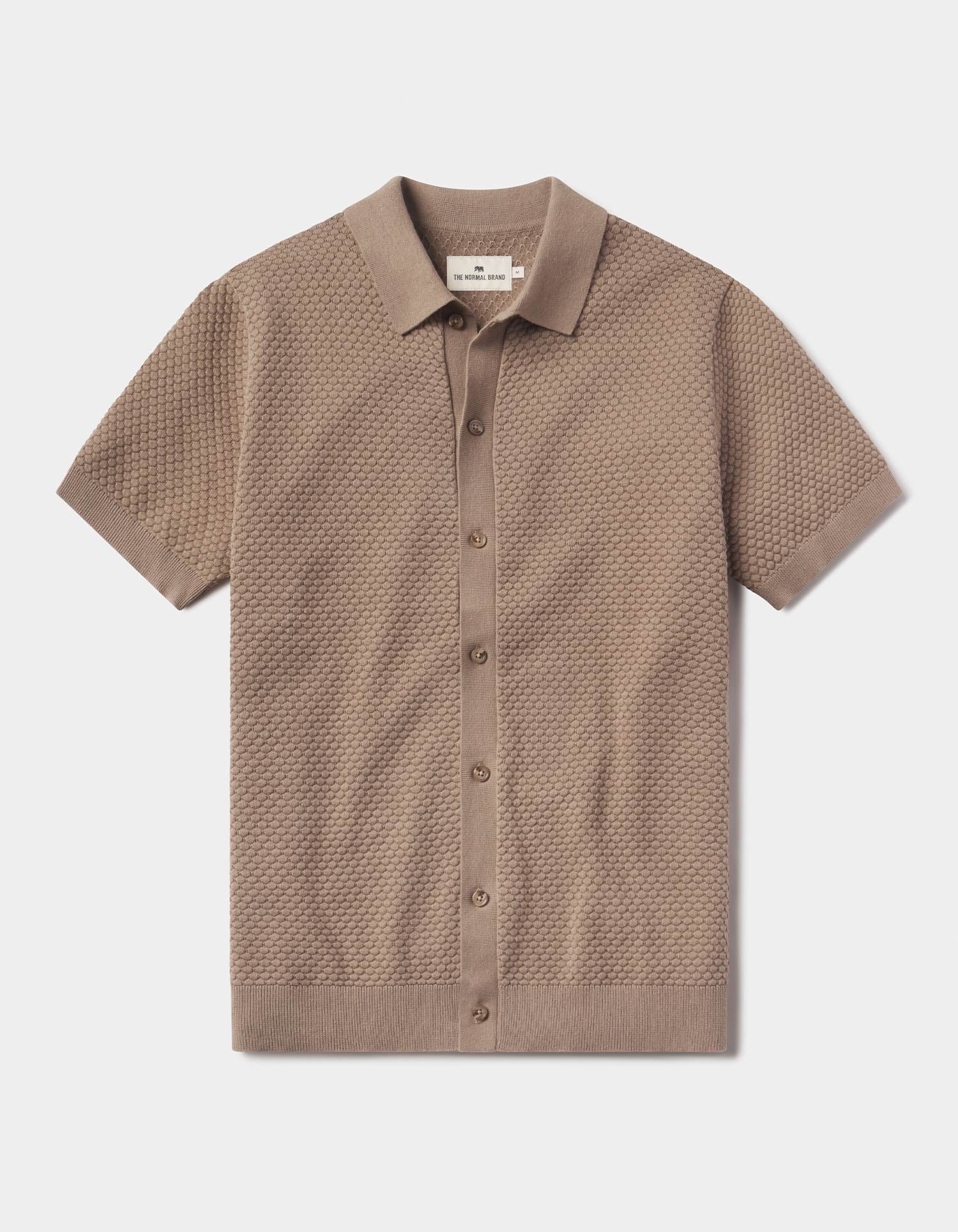 🔥Robles Knit Jacquard Button Up
