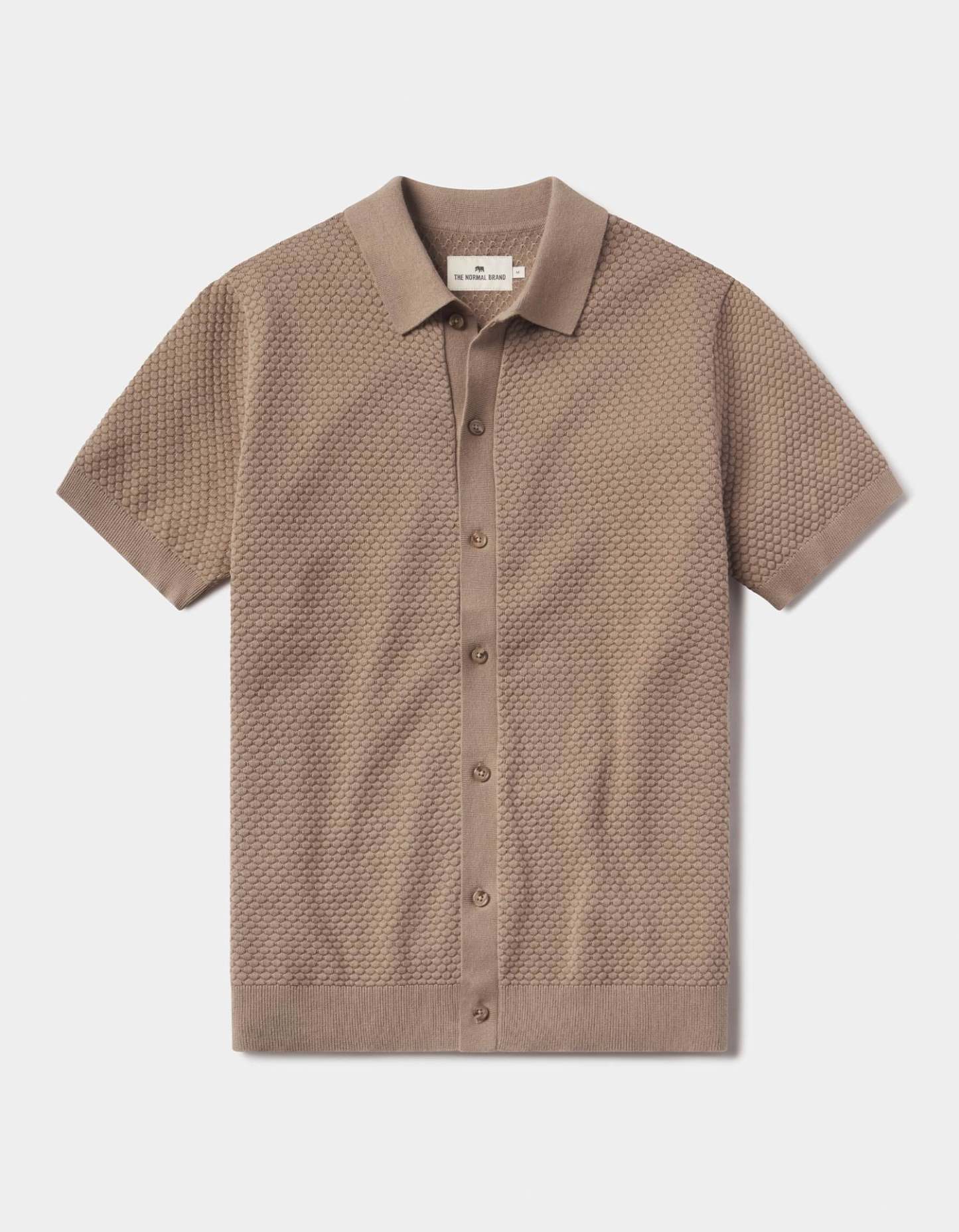 🔥Robles Knit Jacquard Button Up