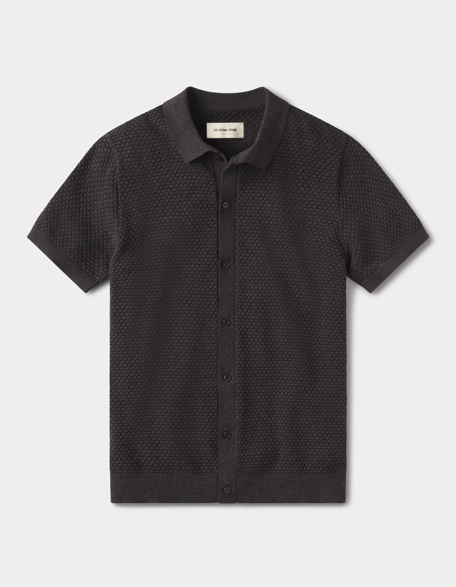 🔥Robles Knit Jacquard Button Up