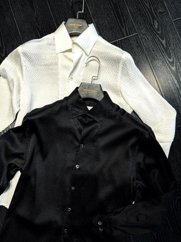 Black Label Series | Bubble-Style Handcrafted Shirt