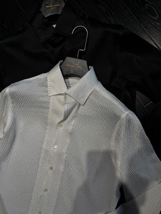 Black Label Series | Bubble-Style Handcrafted Shirt