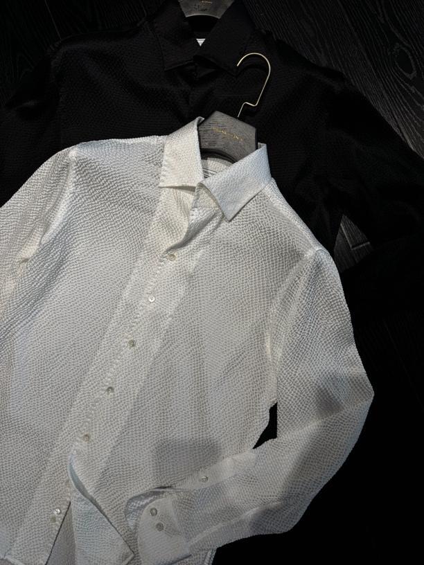 Black Label Series | Bubble-Style Handcrafted Shirt