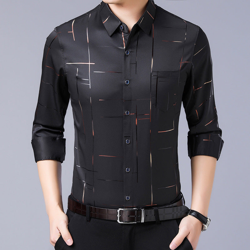 🔥Men's Thin Iron-free Shirt