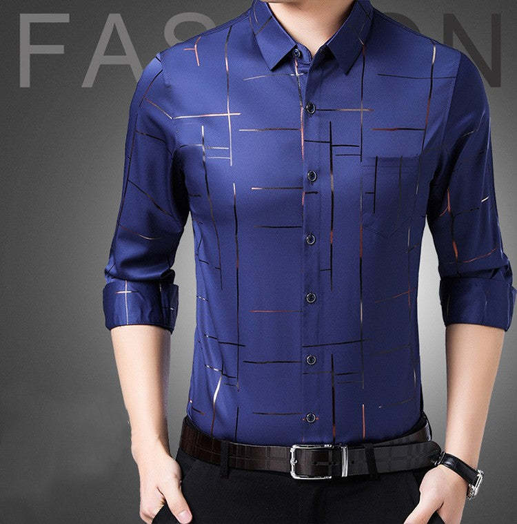 🔥Men's Thin Iron-free Shirt