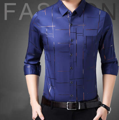 🔥Men's Thin Iron-free Shirt