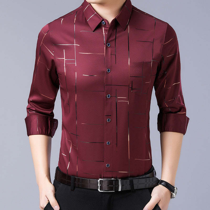 🔥Men's Thin Iron-free Shirt