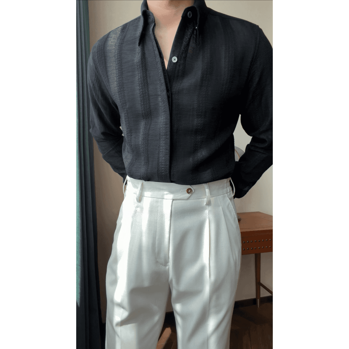 2026 Spring New Arrival: Men's Premium-Quality, Edgy-Chic Long-Sleeve Casual Shirt for Spring and Fall