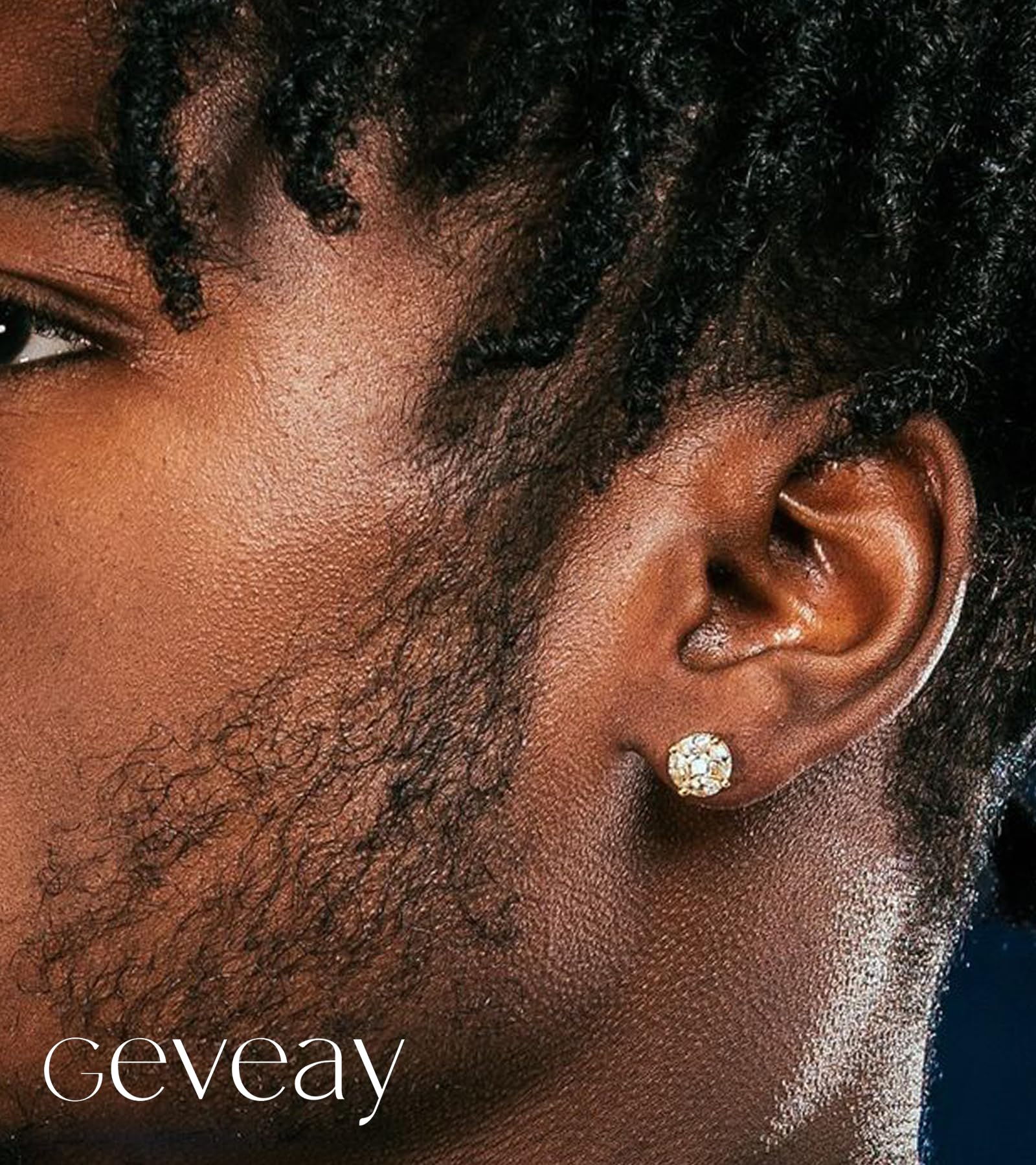 Mens Silver Earrings Hypoallergenic Sterling Silver Stud Earrings For Men Brilliant Round Cut Diamond Cubic Zirconia Silver Stud Earrings Gifts For Men Women