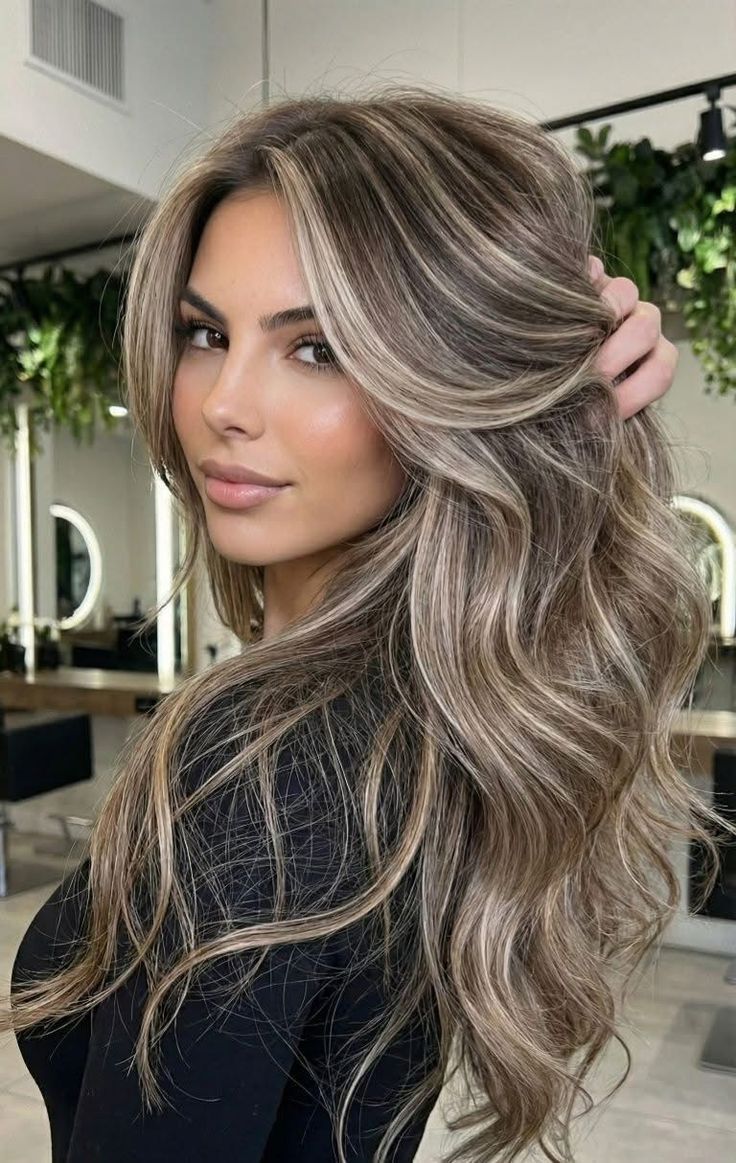 Free Part Lace Front Long-13×6 Length Curly Ombre Blonde with Highlights Glue less Synthetic Wig for Women 24 Inches