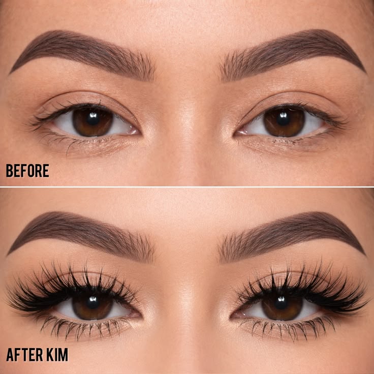 Western-Style Voluminous & Curled 3D Wispy False Eyelashes — Realistic, Natural-Looking, and Lengthening (One-Piece Design)