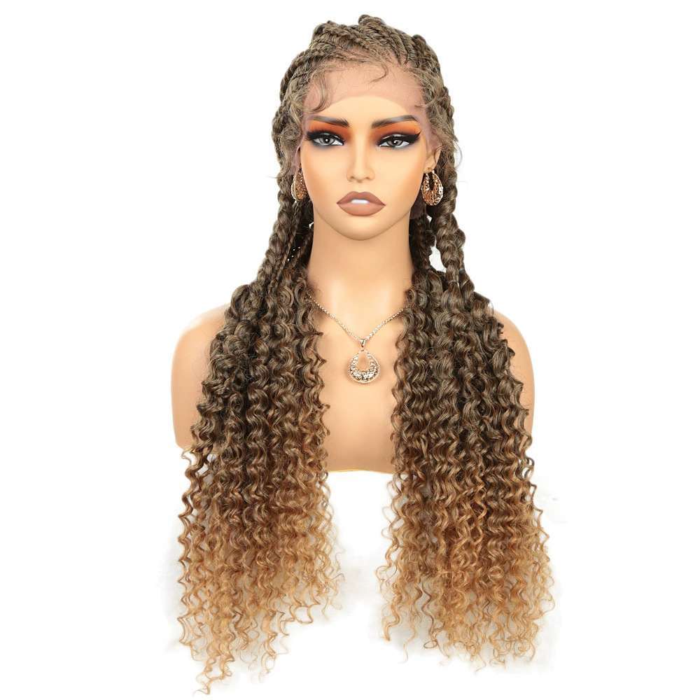 Lace-Front Braided Wig — African-Style Dreadlock Wig